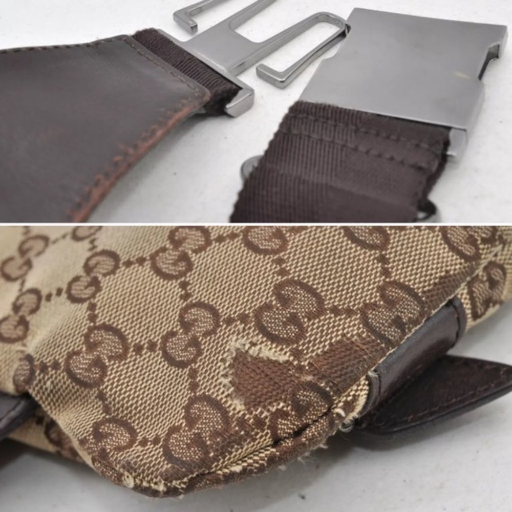 Gucci Logo GG Fanny Pack / Bum Bag / Waist Bag - Picture 4 of 7